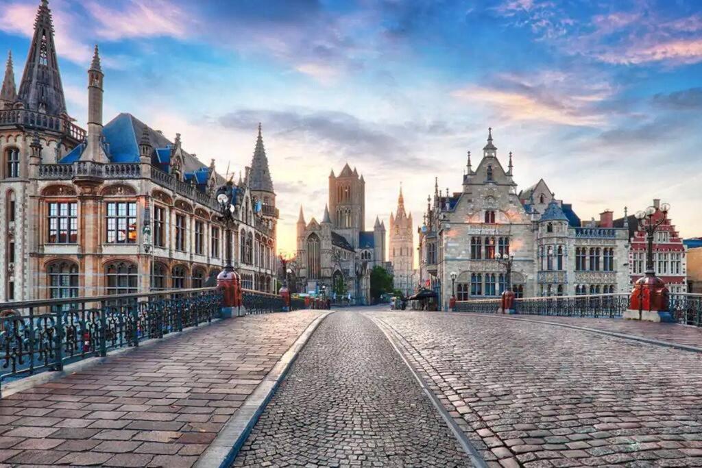 Romantic Unesco Medieval House In The City Center Gante Exterior foto